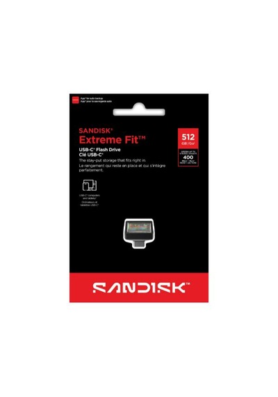 Sandisk Ultra Fit 512gb Sdcz530-512g-g46 400mb/s Type-c Flash Bellek Type-C
