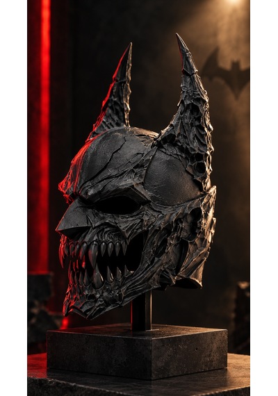 Karanlık Yarasa Demon Kask Maske Dekoratif Masaüstü Objesi & Aksesuar