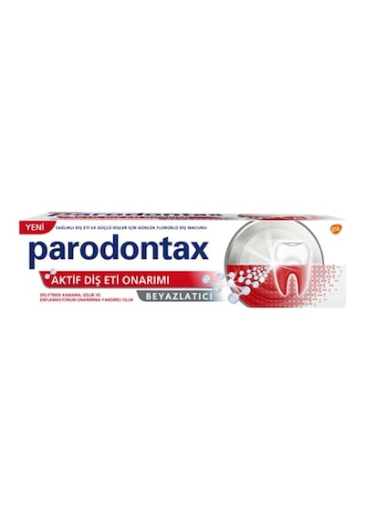 Parodontax Aktif Diş Eti Onarımı Diş Macunu 75 Ml Beyazlatıcı 8'li Avantaj Paketi Mıchu