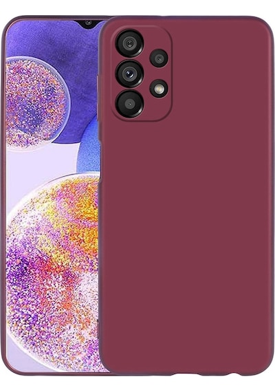 Samsung Uyumlu Galaxy A23 Kilif Ince Esnek Soft Premium Silikon Kapak 553765290