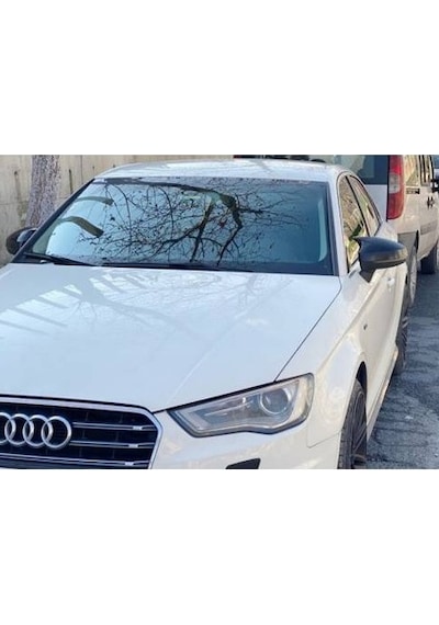 Audi A3 8v 2012-2019 Batman Yarasa Ayna Kapağı Piano Black Abs