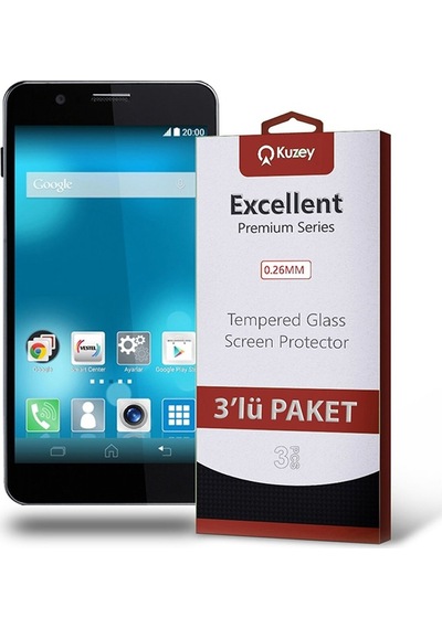 Vestel Uyumlu Venüs 5.0V Ekran Koruyucu Cam 3 Adet (532174262)