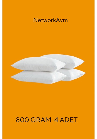 Handy 4li Roll Pack Yastık Seti 800 Gram 50x70 Cm Beyaz