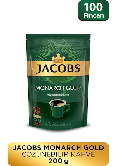 Jacobs Monarch Gold Kahve  200 G