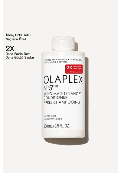 Olaplex No. 5 Fine Bond Maintenance Conditioner - İnce Telli Saçlar İçin Bağ Güçlendirici Bakım Kremi - 250 Ml