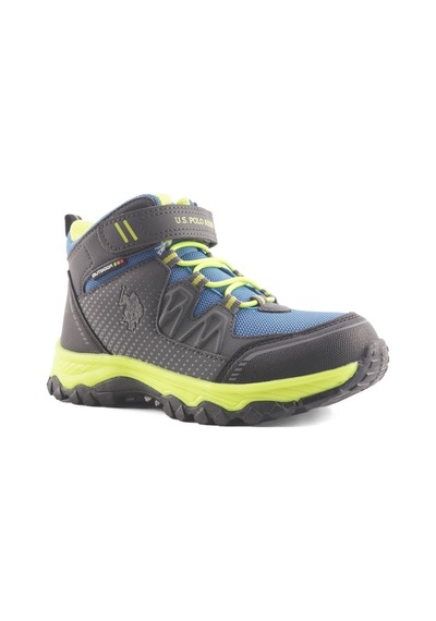 U.s. Polo Assn. Bold Jr 4pr Grı Erkek Çocuk High Sneaker 000000000101884963 Gri-mavı-sarı Gri U.s. Polo Assn. Bold Jr 4pr Grı Erkek Çocuk High Sneaker 000000000101884963 Gri-mavı-sarı Gri