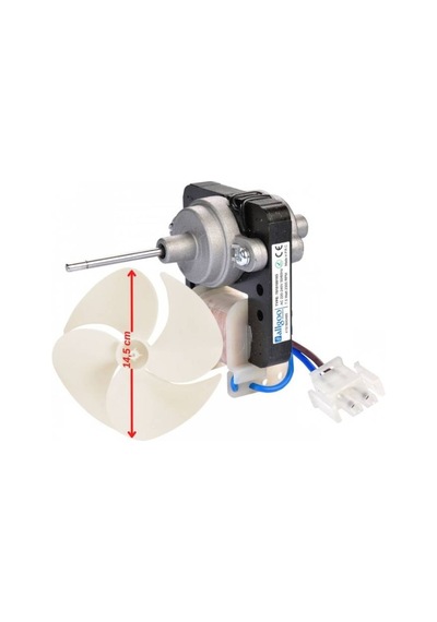 Beko Uyumlu D 9472 Ne Buzdolabı Arka Fan Motoru Pervaneli