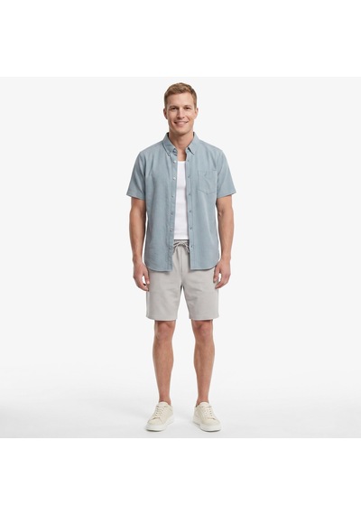 Nautica Erkek Yeşil Regular Fit Kısa Kollu Gömlekdüzw65416t