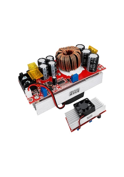 Powermaster Pm-28739 1800 Watt 20 Amper 10-60v To 12-90v Ayarlanabilir Boost Yükseltici Modül