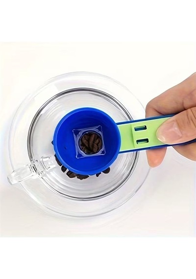 Sunup Sn-29959 Kaydırmalı Ayarlı 2in1 Mutfak Ölçü Kaşığı Mavi