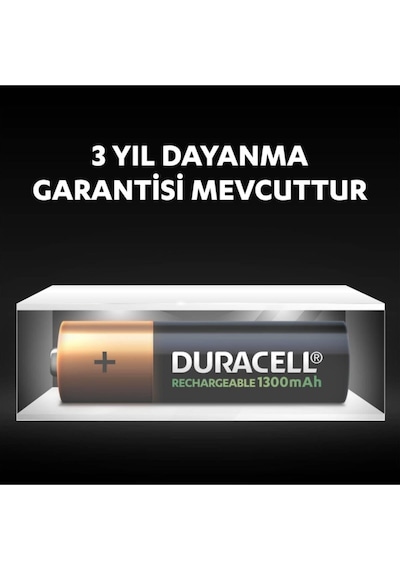 Duracell Şarj Edilebilir Aa 1300 Mah Piller 2 Li Paket