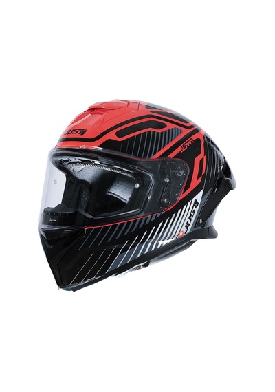 Just1 J-str Tactical Kapalı Motosiklet Kaskı Kırmızı Gümüş Kırmızı / Gümüş