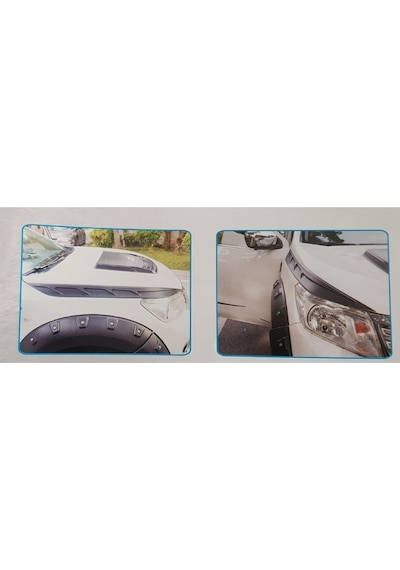 Ducki Navara 2014 Sonrası Kaput Yan Kaplama
