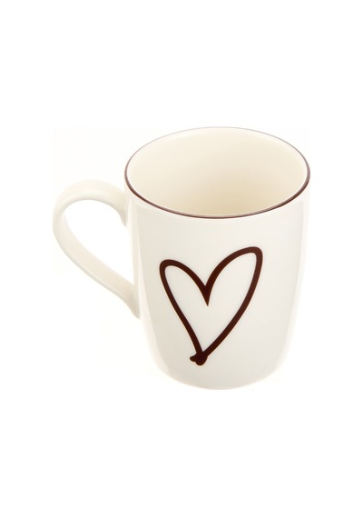 Kitchen Love Desenli Kupa - Beyaz - 290 Ml Renkli