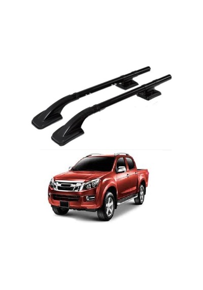 ISUZU DMAX 2012-2016 ARA ATKISIZ TAVAN ÇITASI PORT BAGAJ SİYAH