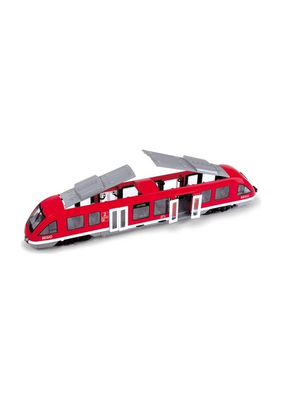 203748002 City Train Free Wheel İnterior Opening Doors And Roof 1 43