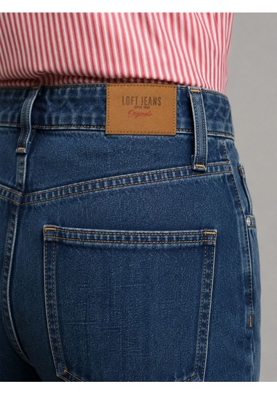 Loft New Straight Regular Fit Kadın Pantolon Lf2044349 Q1.v1 Denim