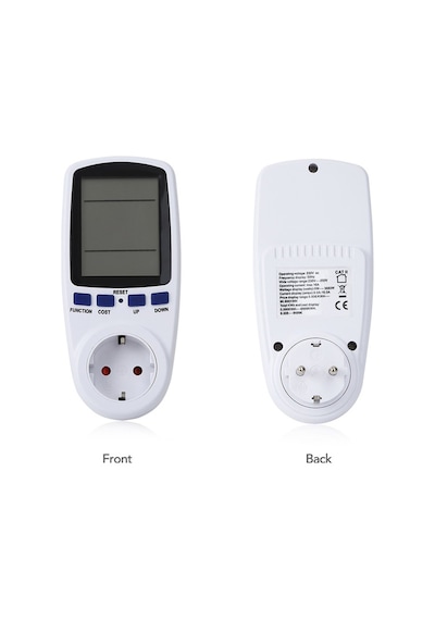 Wattmetre Priz Tipi 16A 3680W Enerji Sarfiyat Ölçer N11.99