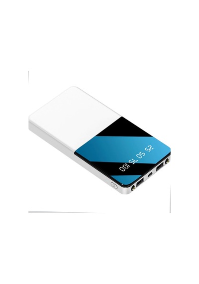 30.000 mah taşınabilir dijital göstergeli şarj cihazı powerbank