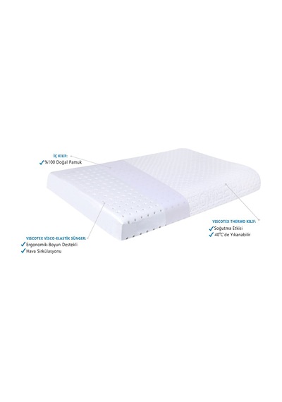 Viscotex Karın Yüzüstü Yastığı 65x40x7