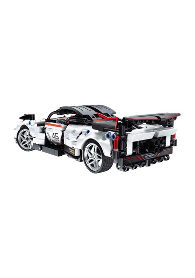 2004120 Sun-ımm-rc Spor Araba App.fonk.2.4ghz.476prç Çok Renkli