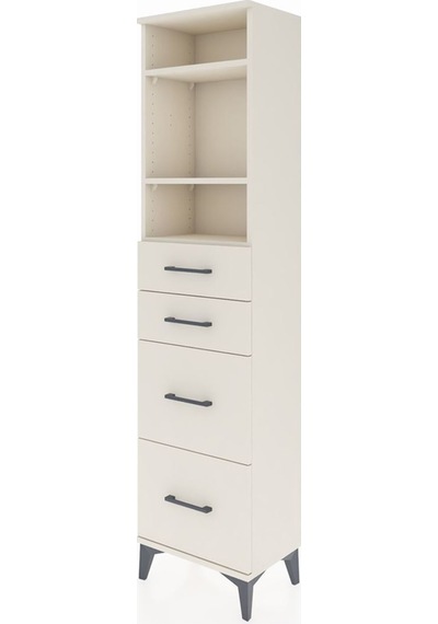 Arges Dolap 3 Raflı 4 Çekmeceli 44x30x182 Aytaşı-aytaşı Aytası Arges Dolap 3 Raflı 4 Çekmeceli 44x30x182 Aytaşı-aytaşı Aytası