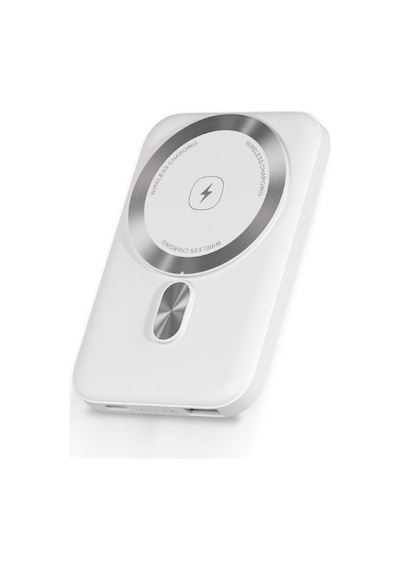 Polosmart Pbs133 Magsafe Kablosuz Hızlı Şarj Powerbank 5000 Mah 15w Beyaz