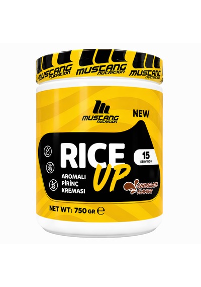 Mustang Nutrition Rice Up Pirinç Kreması 750 Gr 15 Servis Çikolata