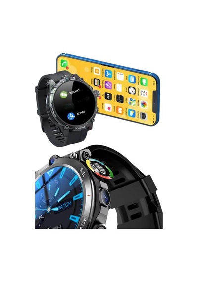 Akıllı Saat Yeni Model Sesli Asistan Bildirim Görme Bluetooth Bağ