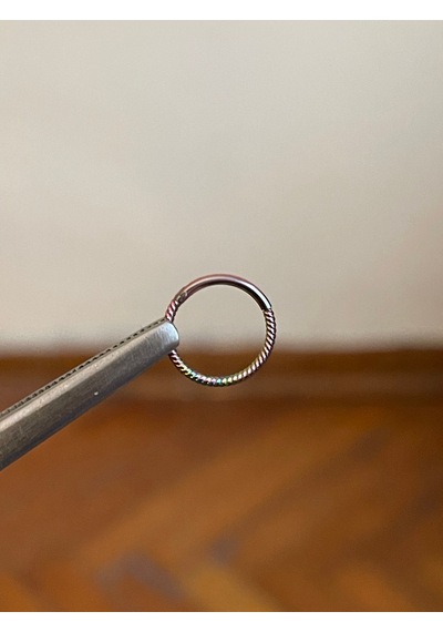 316 L Cerrahi Çelik Burgulu Kıkırdak Piercingi Rook Orbital Helix Septum Piercing Gümüş 21419094