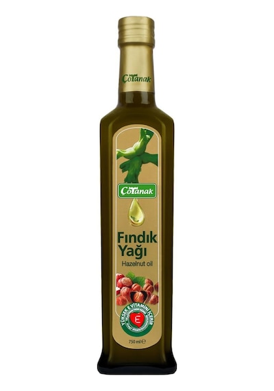 Çotanak Fındık Yağı Cam Şişe 750 ML