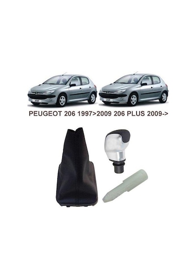 Peugeot 206 Ve 206 + Vites Körük Seti -spor Tip Topuzlu 61704612