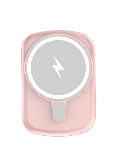 Ixtech Ix-pb033 5.000 Mah 15w Magsafe Powerbank Taşınabilir Şarj Cihazı -pembe Pembe