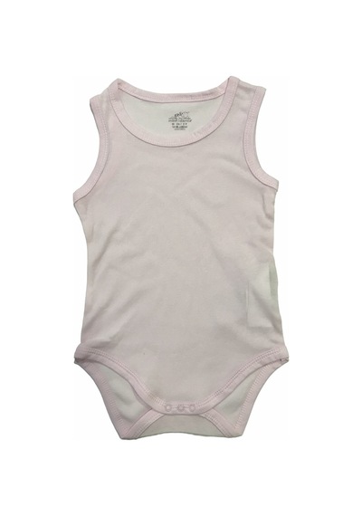 Mini Damla Body Askılı Penye Pembe
