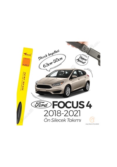 Ford Focus 4 Muz Silecek Takımı 2018-2019 İnwells N11.2174