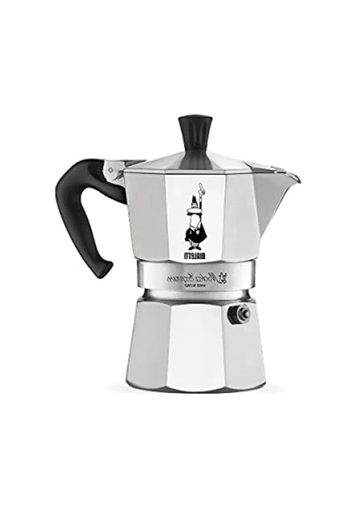 3 Fincan Kapasiteli Ocak Üstü Espresso Pişirici - Alüminyum, Gümüş Renk