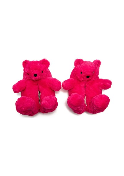 Twigy Pookie Kadın Fuşya Hayvanlı Panduf Fuşya 36/41 Pembe
