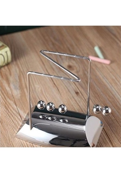 Kişiye Özel Newton Denge Topları Büyük Boy Newtons Cradle