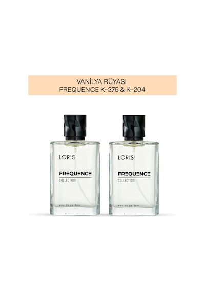 Loris K-275 + K-204 Vanilya Rüyası 12 Kadın Parfüm EDP 2 x 50 ML