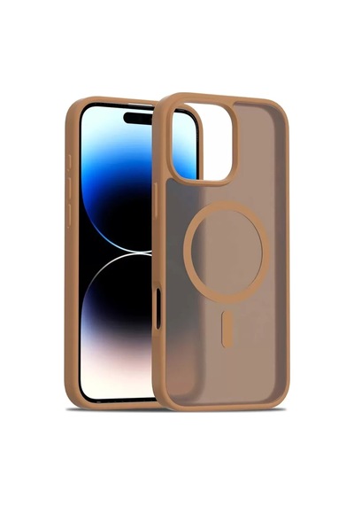 Joko Apple İphone 16 Pro Jota Magsafe Kapak - Çöl Titanyum
