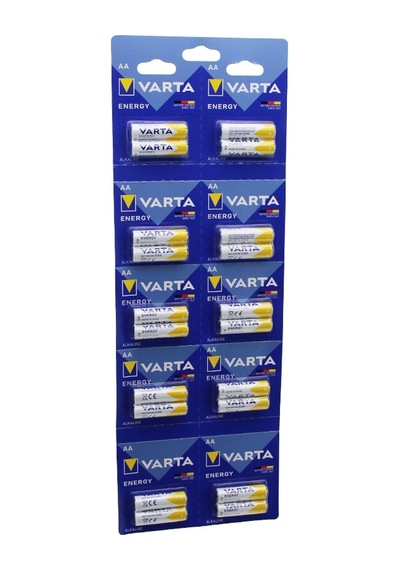 Varta Kalem Pil Alkalin 20'li Paket