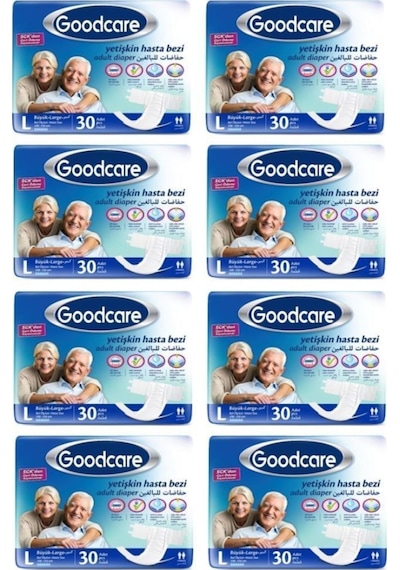 Goodcare Joly Belbantlı Hasta Bezi L 240 Adet