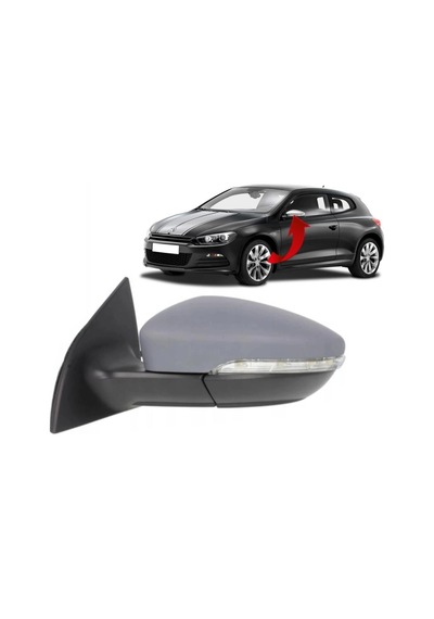 Vw Scırocco 2009-2018 Sol Ayna Katlanır 1k8857507q