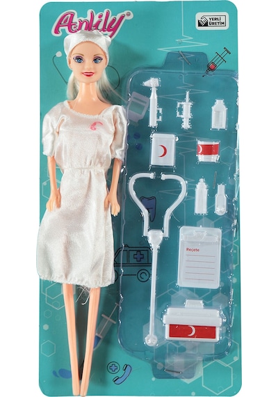 Anlily Poşette Doktor Setli Bebek G4C362451SS1