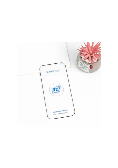 Özel Seri Ekran Koruma Cep Telefonu Mobil Aksesuar 3 D Curved İphone 17 Uyumlu Temperli Kavisli Cam