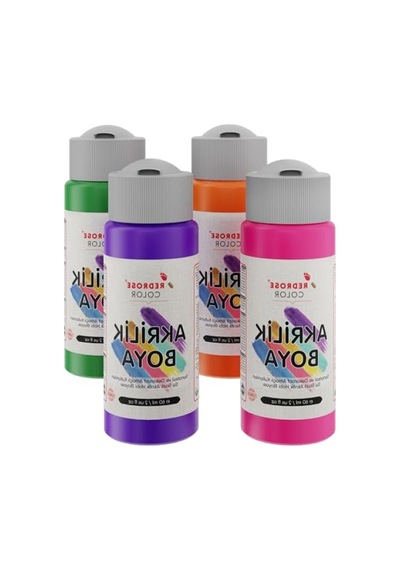 Ara Renkler Akrilik Boya 4'lü Set, 4x60ml 0,15 L