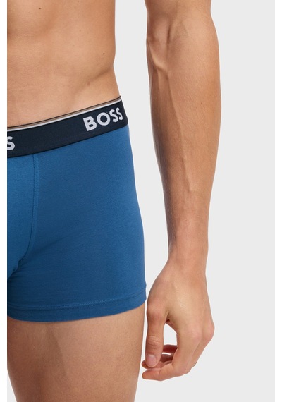 Boss Erkek Boxer 50554443 462 Lacivert Siyah Mavi