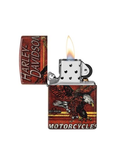 Zippo Harley Davidson Bald Eagle Dizayn Çakmak
