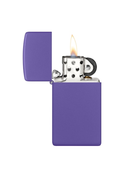 Zippo 1637 Slim Purple Matte Çakmak