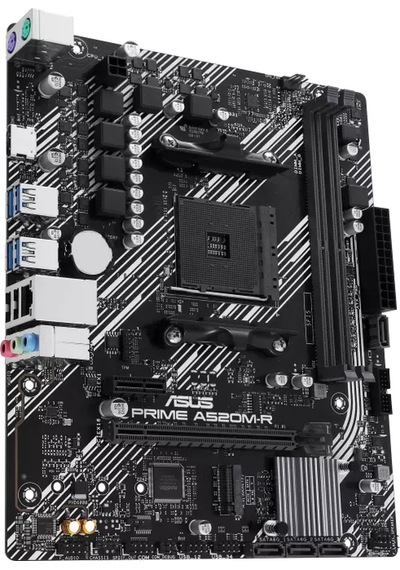 Asus Prıme A520m-r, 2xddr4, 1x M.2, Hdmı, Am4 Soket Anakart